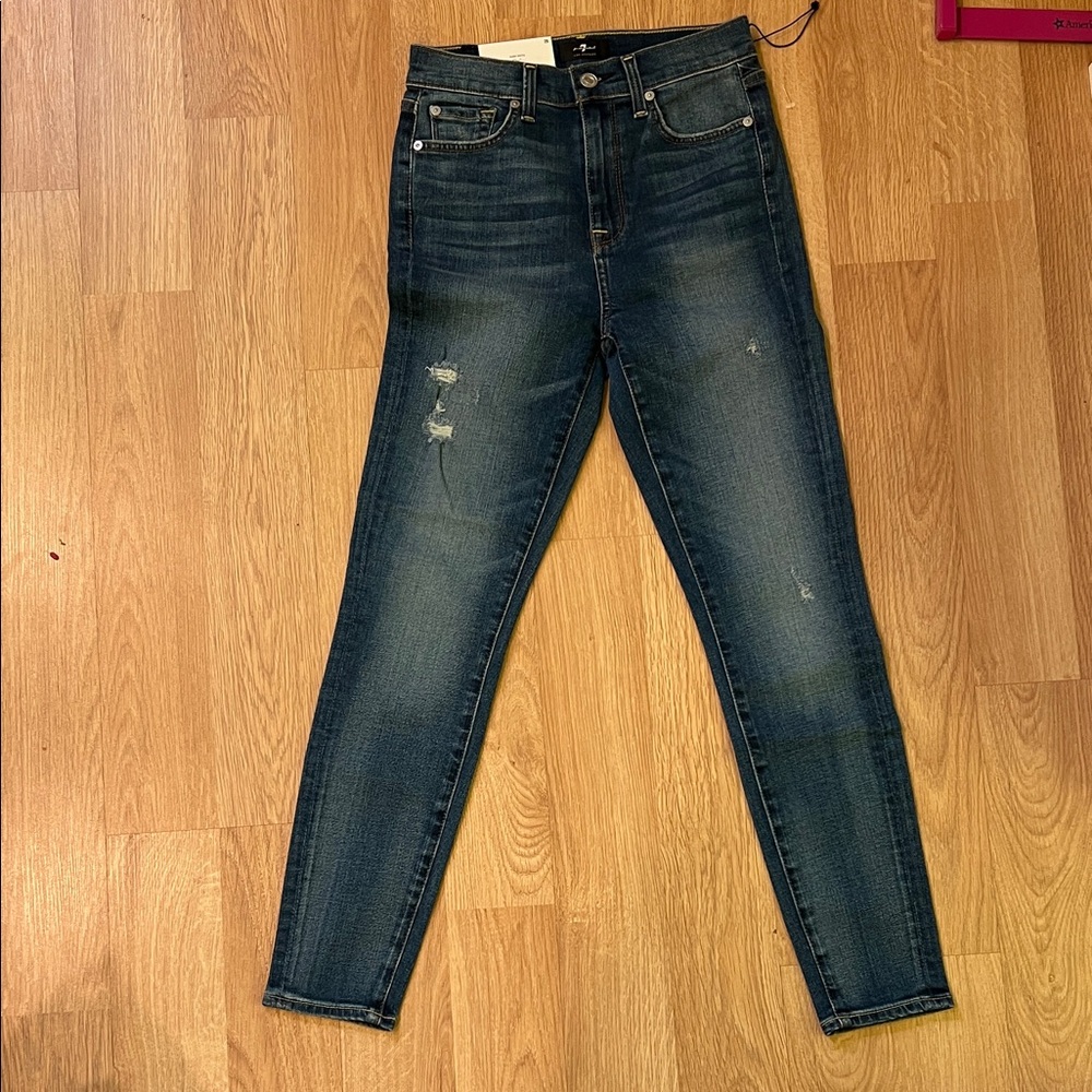 Classic Dark Blue Skinny Jeans